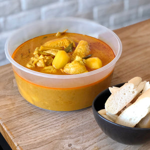 (PP12) Curry Chicken with Baguettes