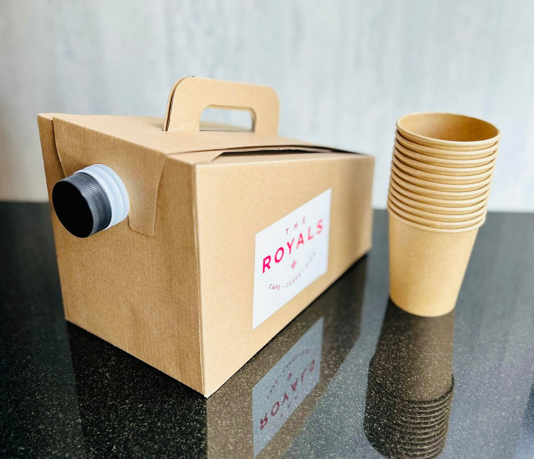 (SZ2) Chilled Honey-Lemon beverage in tub, serves 10-12 pax