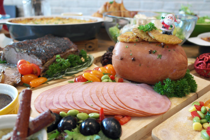 (AM-03) Honey-Baked Chicken-Ham (1 kg / 50 slices)