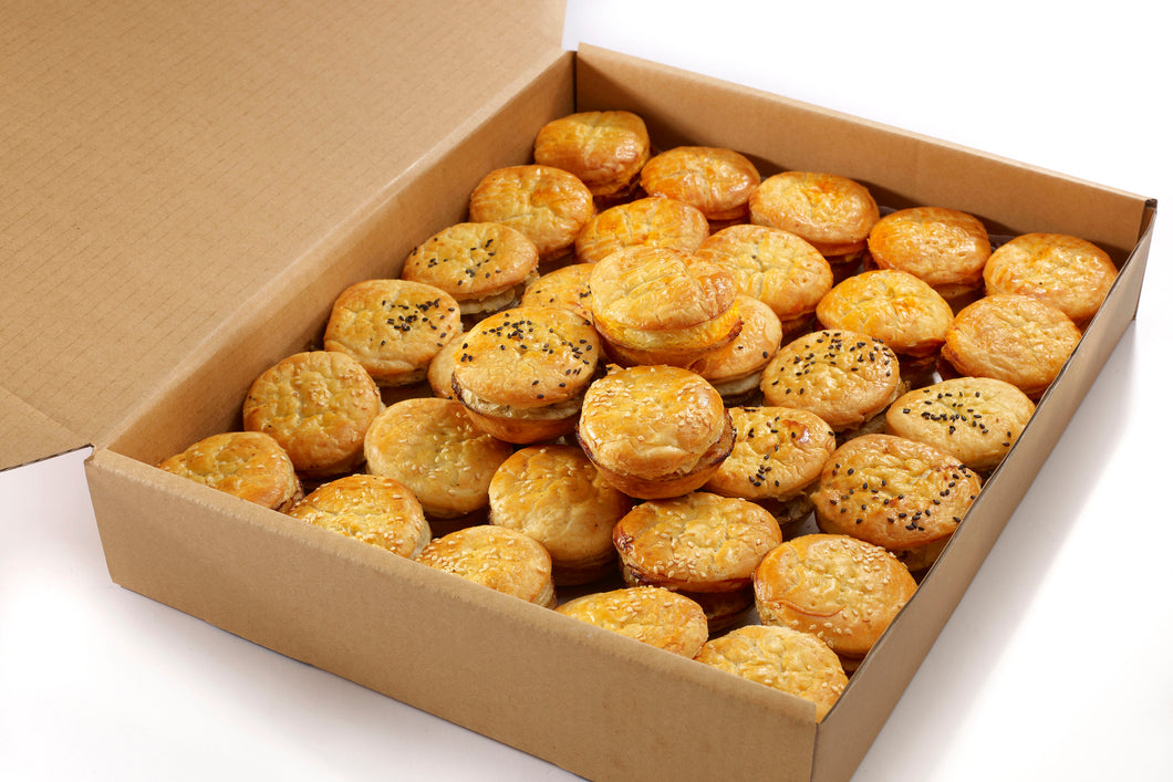 (SA01) Assorted Mini Chicken Pies (Best-Seller!; 20pc / 25pc)