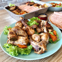 Load image into Gallery viewer, (AM-05) ROAST SPRING CHICKEN &amp; HONEY-BAKED CHK-HAM COMBO (for 5-6pax)