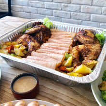 Load image into Gallery viewer, (AM-05) ROAST SPRING CHICKEN &amp; HONEY-BAKED CHK-HAM COMBO (for 5-6pax)